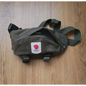 FjallRaven Ulvo Medium Hip Pack Olive Green Fanny Pack Adjustable Cross Body